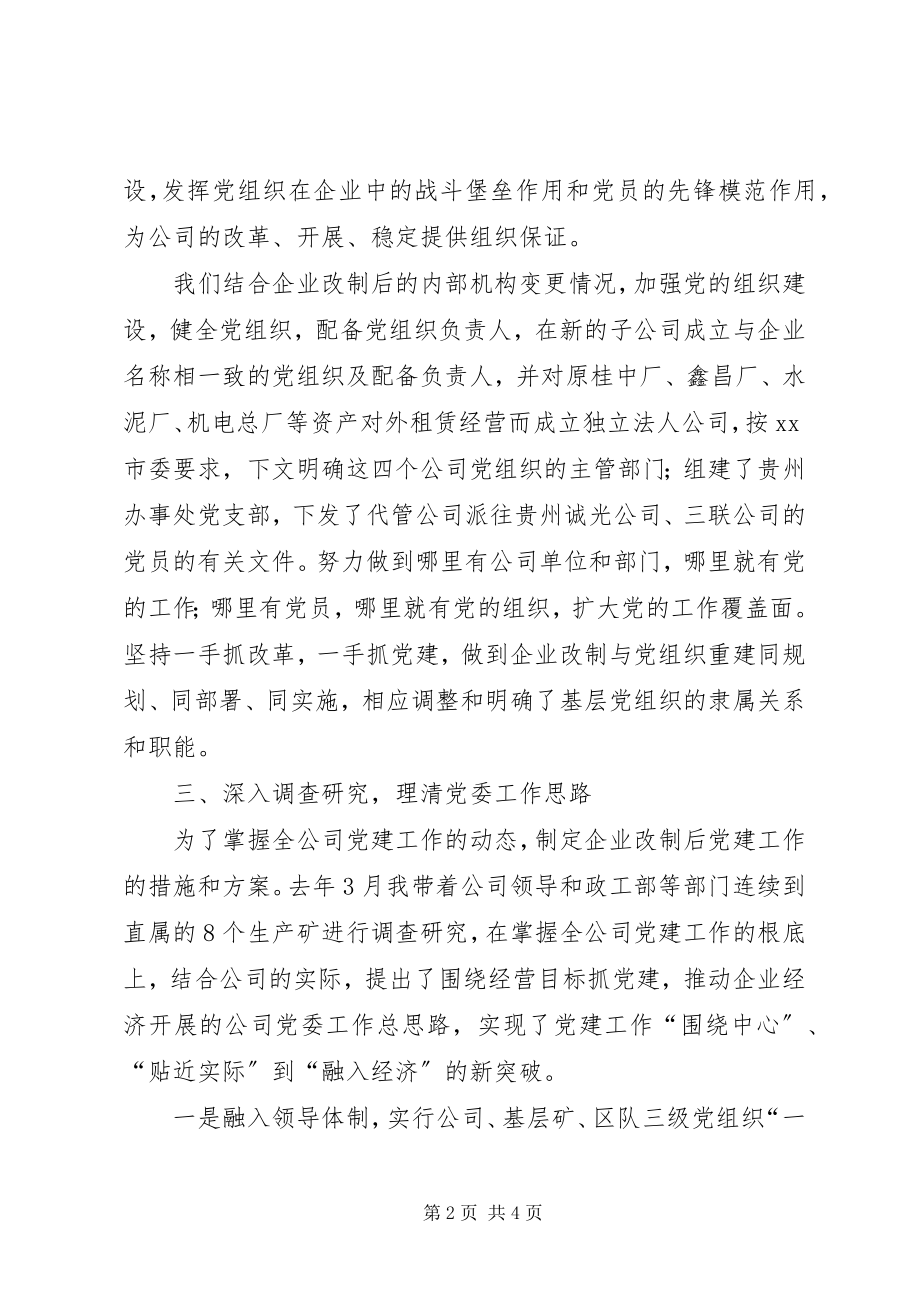 2023年国有矿企书记个人总结.docx_第2页