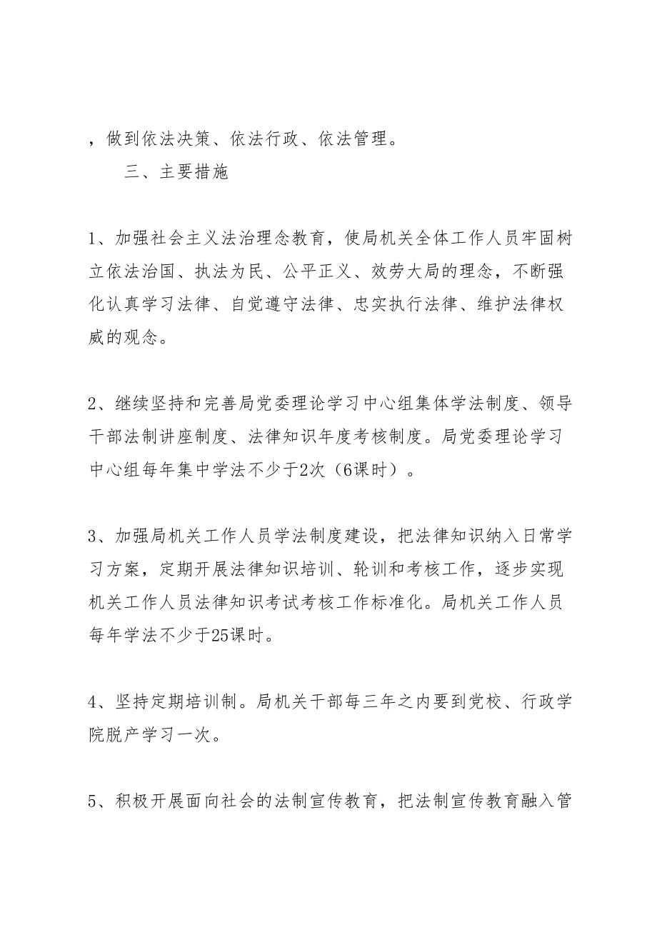 2023年教育局法律进机关活动实施方案新编.doc_第2页