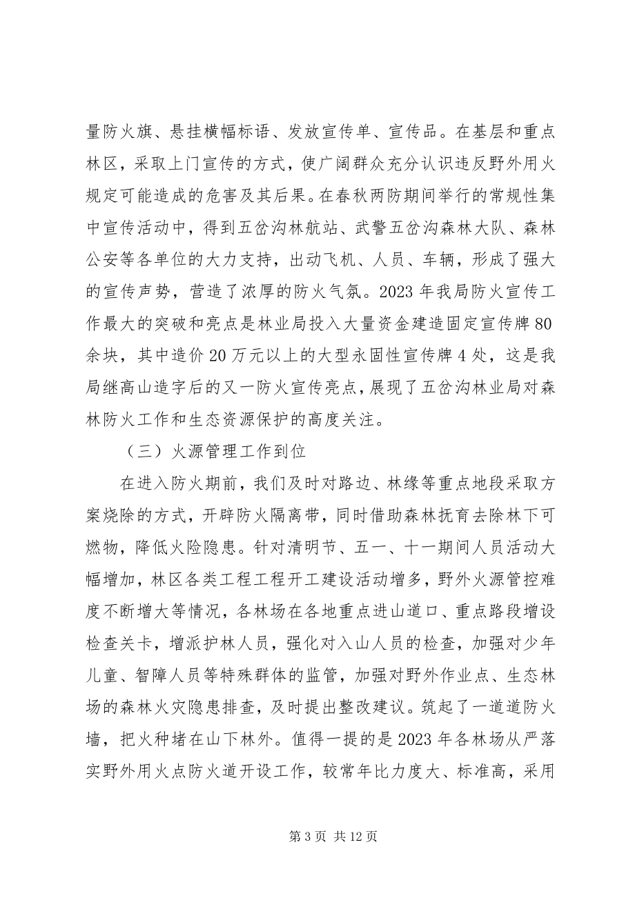 2023年林业局春季森林防火工作会议致辞稿.docx_第3页