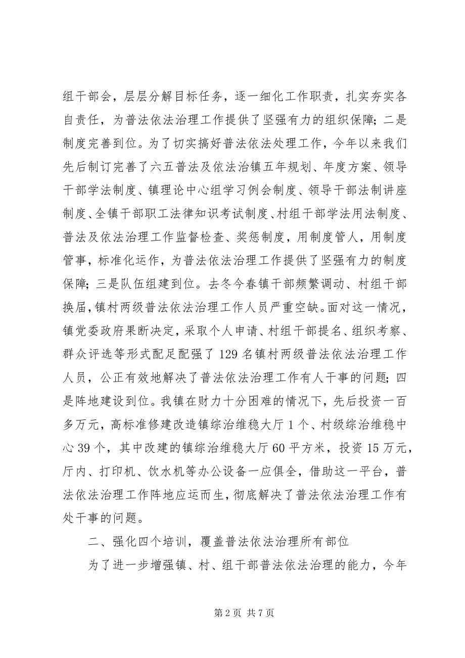 2023年乡镇普法依法治理经验交流材料.docx_第2页