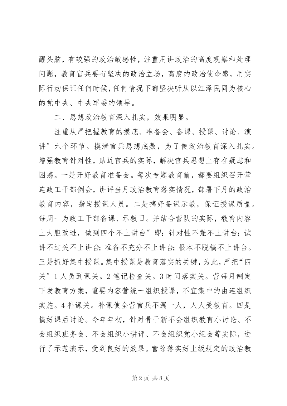 2023年政治处教导员年度述职.docx_第2页