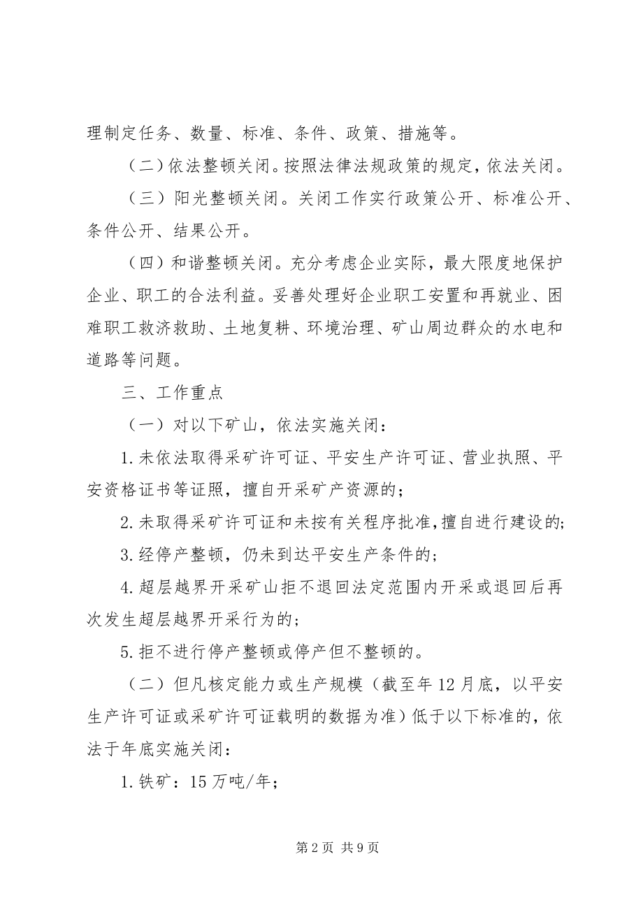 2023年市政办矿山企业整顿关闭方案.docx_第2页