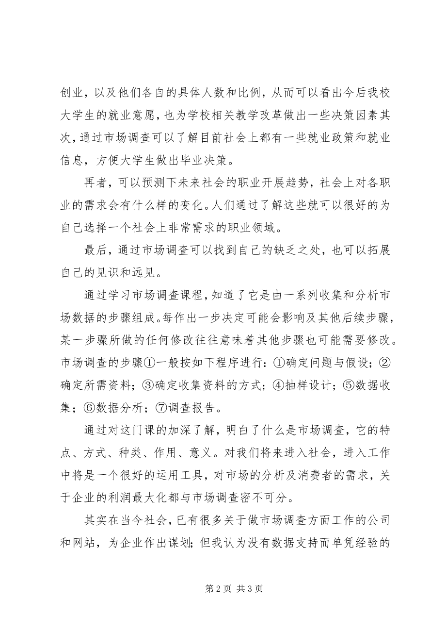 2023年市场调查纸质问卷调查心得体会.docx_第2页