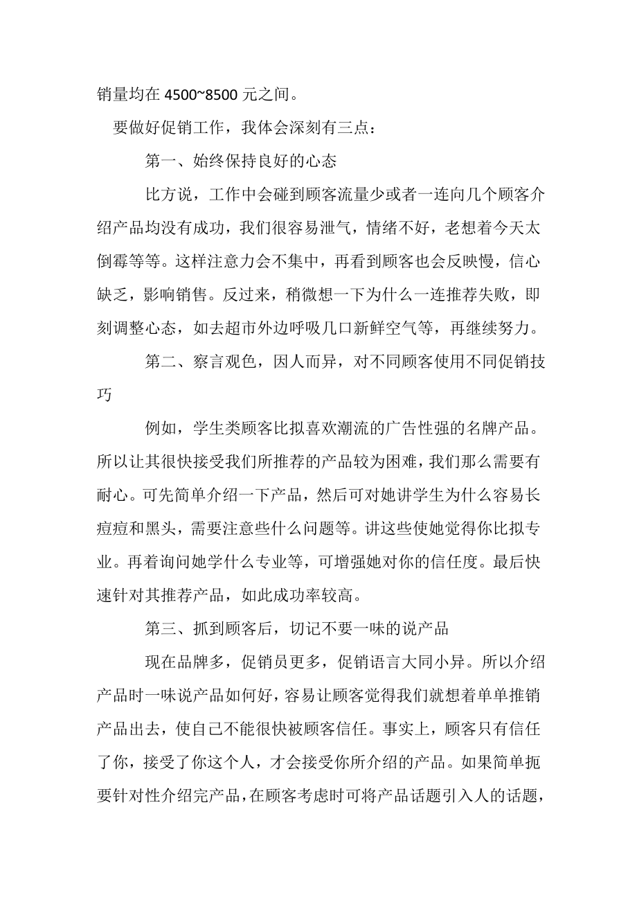 2023年销售员个年终心得总结优秀范本.doc_第2页