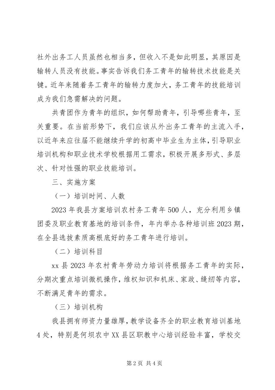 2023年县共青团工作创新项目实施方案.docx_第2页