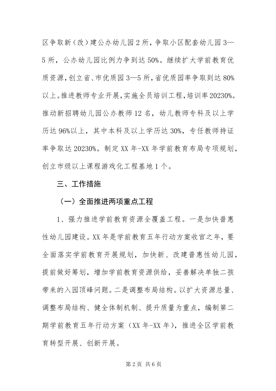 2023年区学前教育工作意见新编.docx_第2页