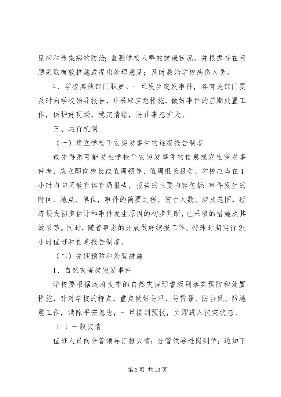 2023年旗红中学安全突发事件应急预案.docx_第3页