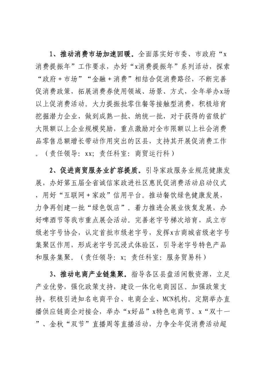 商务局2023年商务工作要点 .docx_第2页