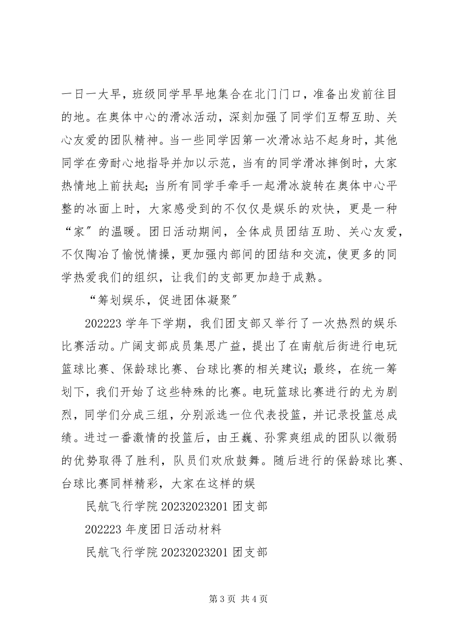 2023年团支部团日活动总结新编.docx_第3页