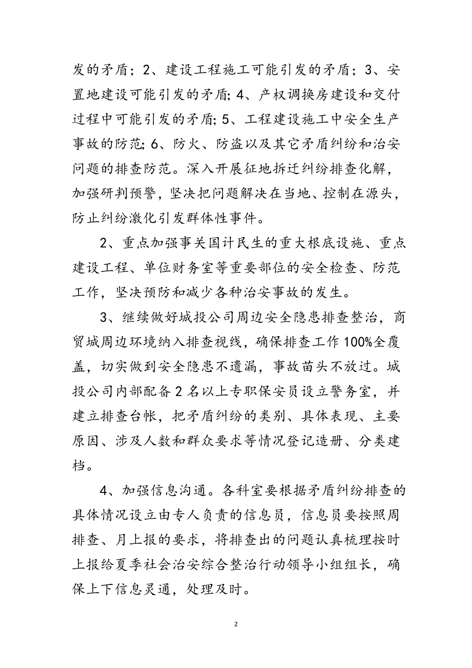 2023年城投公司夏季整治方案范文.doc_第2页