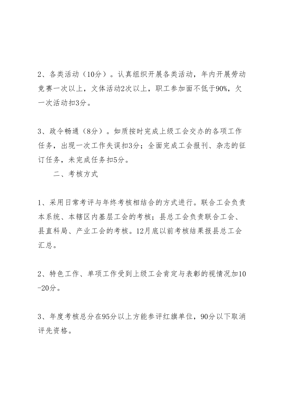 2023年全县总工会工作目标管理评核方案.doc_第3页