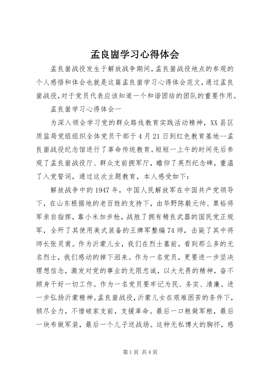 2023年孟良崮学习心得体会.docx_第1页