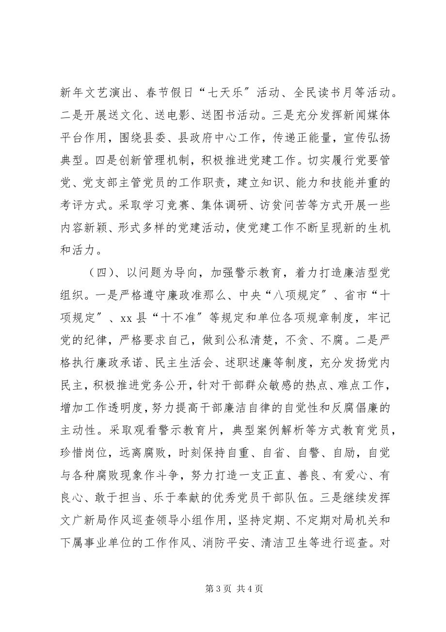 2023年新闻出版局年度党建工作计划.docx_第3页