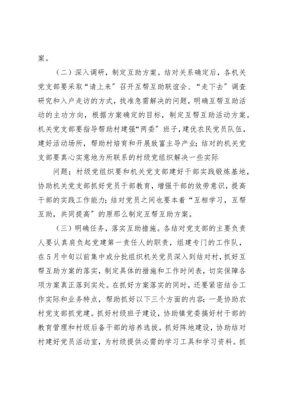 2023年党支部与村级党组织互帮互助活动实施方案.docx_第2页