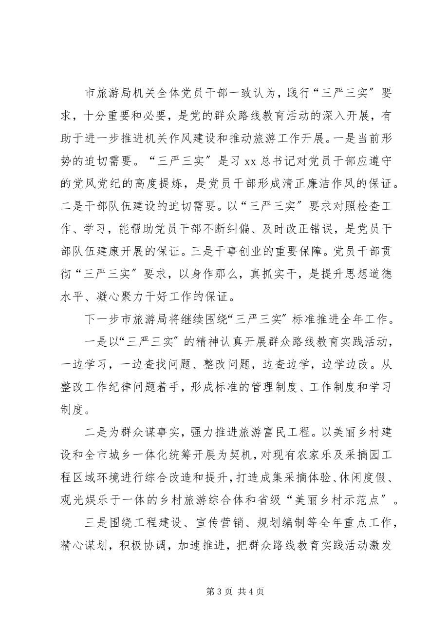 2023年三严三实集中教育学习情况汇报.docx_第3页