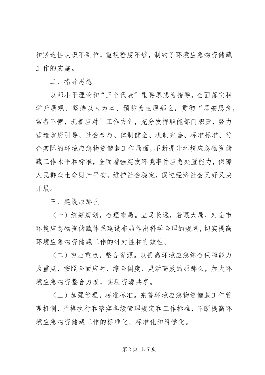 2023年乡镇应急物资储备情况汇报.docx_第2页