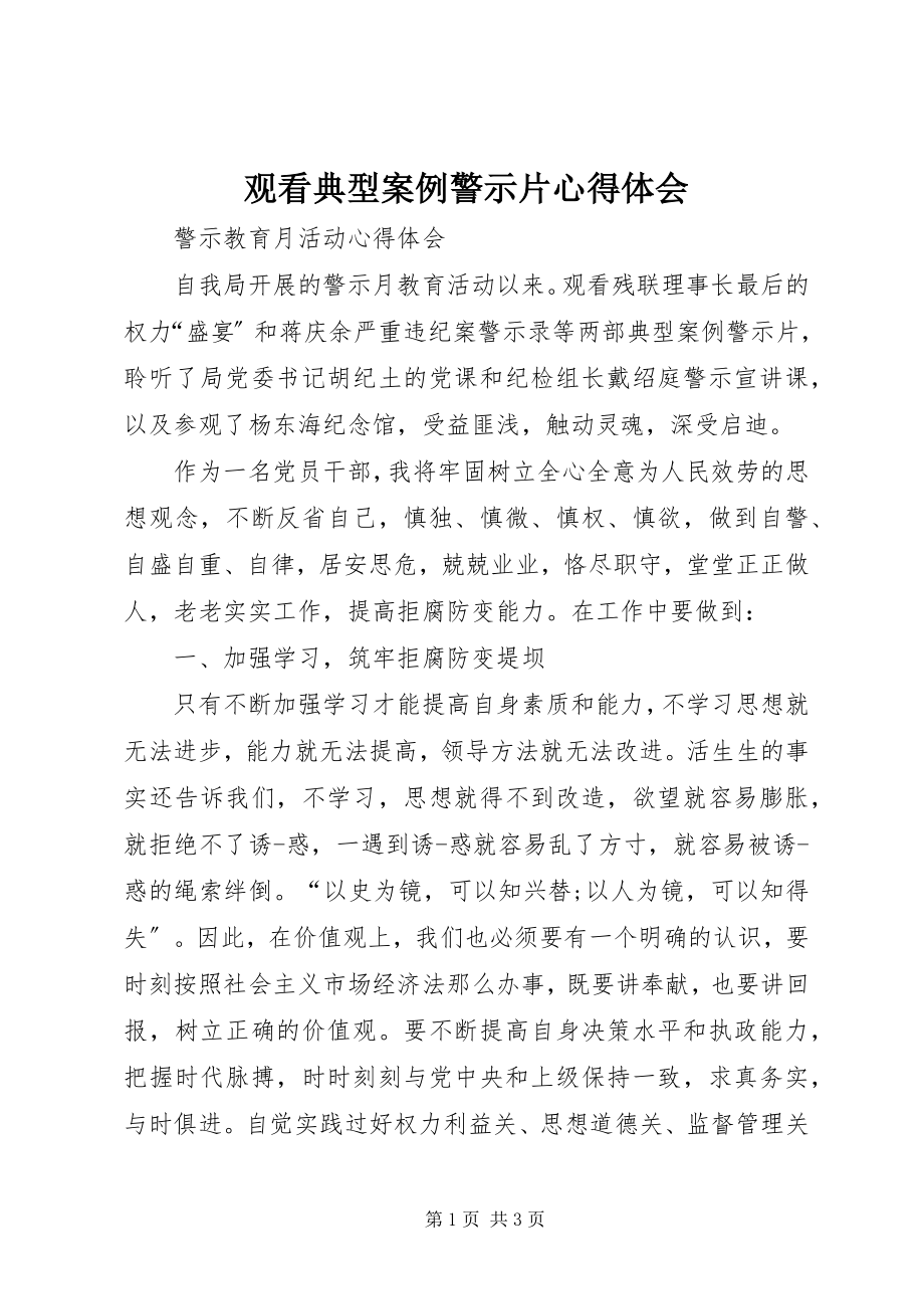 2023年观看典型案例警示片心得体会.docx_第1页