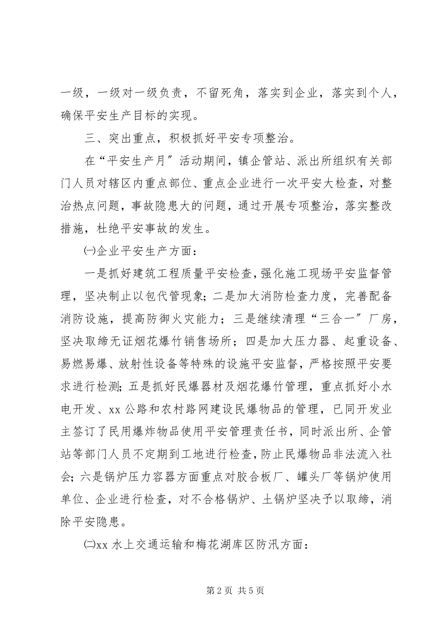 2023年乡镇安全生产半年工作小结.docx_第2页