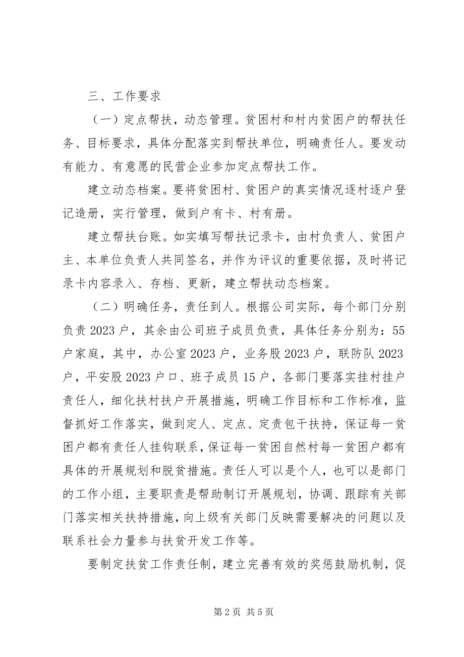 2023年旅游总公司帮扶村扶贫开发规划方案.docx_第2页