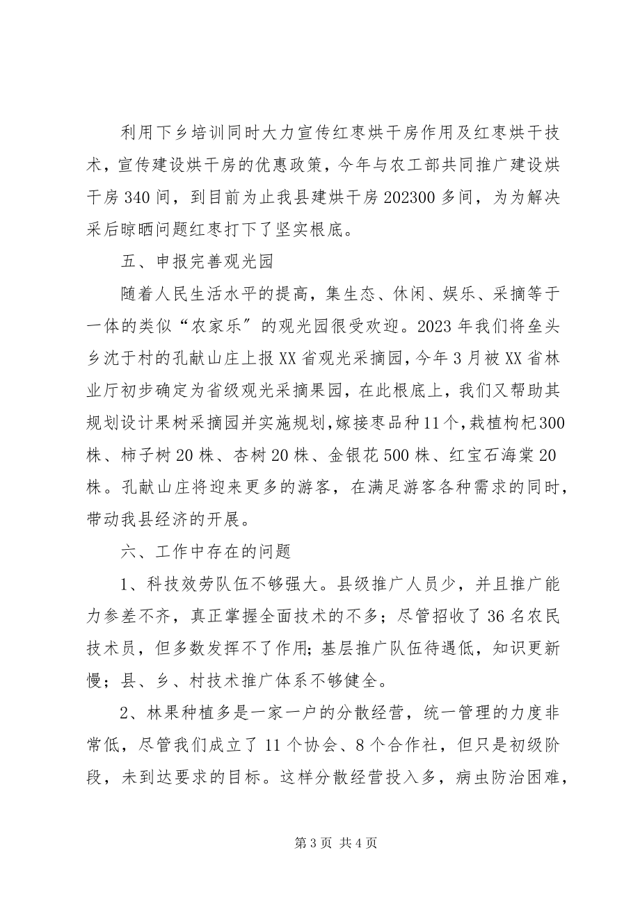 2023年上半年林业站的工作总结.docx_第3页