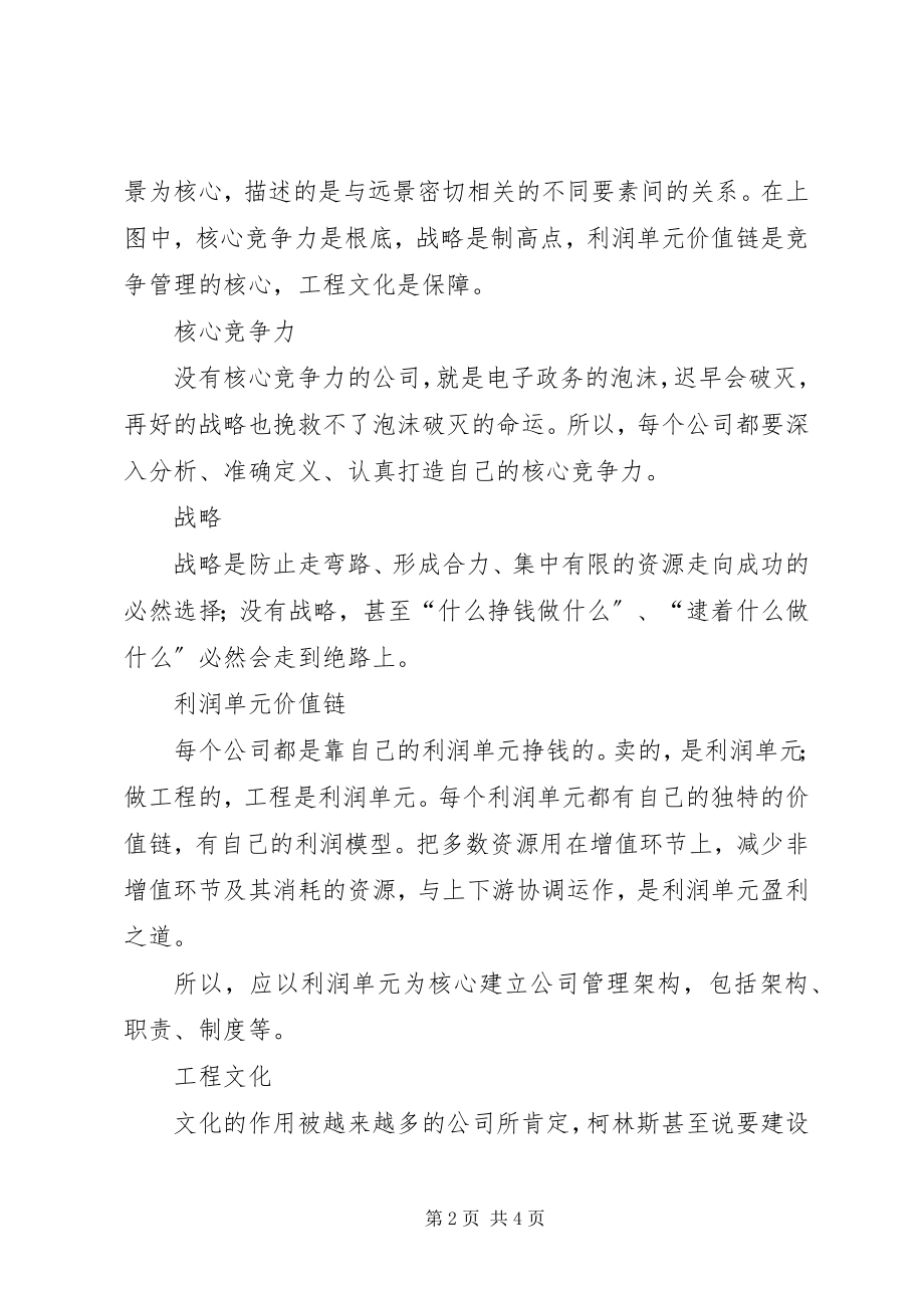 2023年项目管理电子政务公司的组织战略.docx_第2页