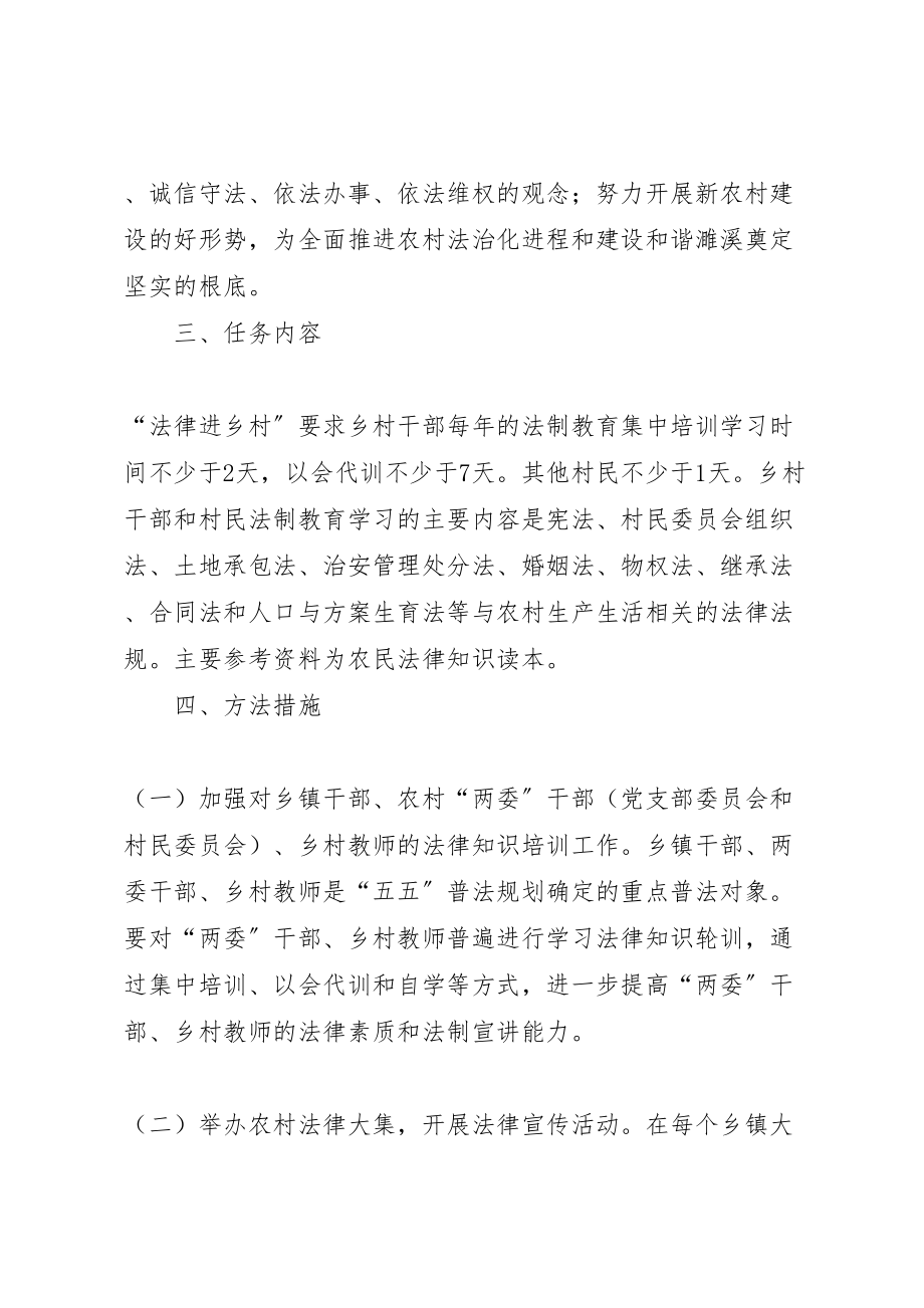 2023年经济贸易局法律进乡村活动方案 .doc_第2页