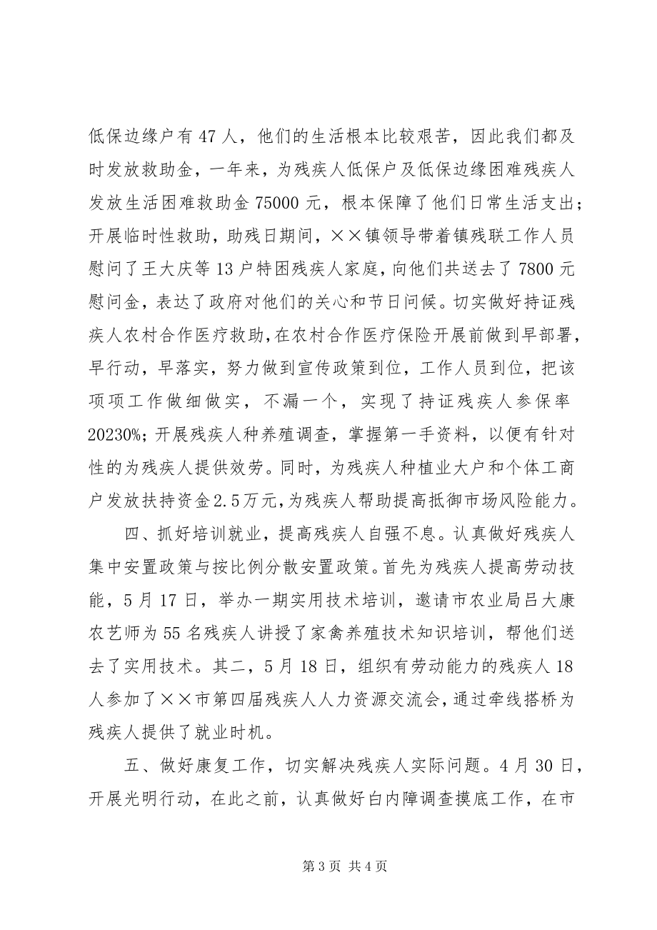 2023年乡镇残联的年度工作总结.docx_第3页