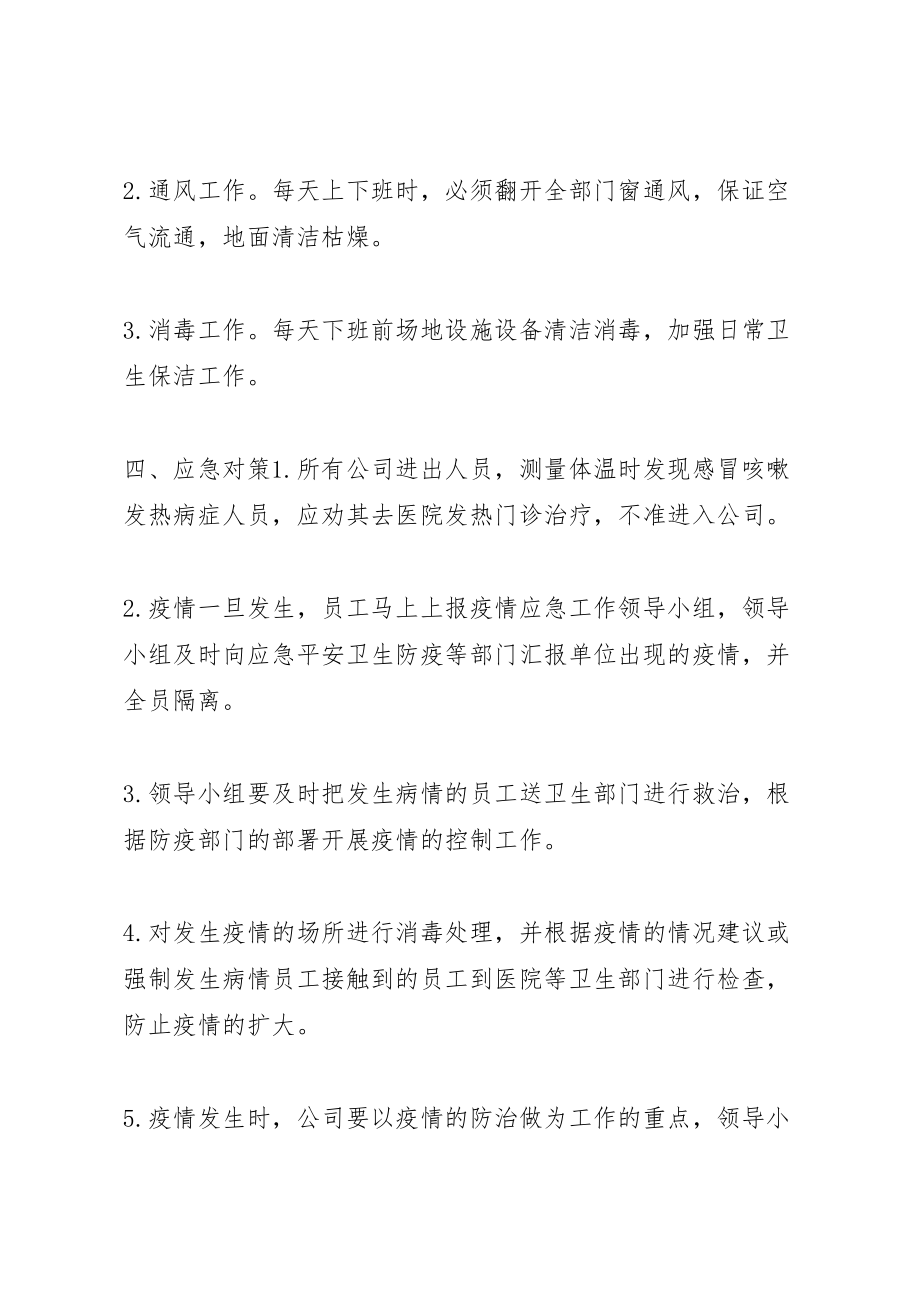 2023年公司疫情防控应急方案.doc_第3页