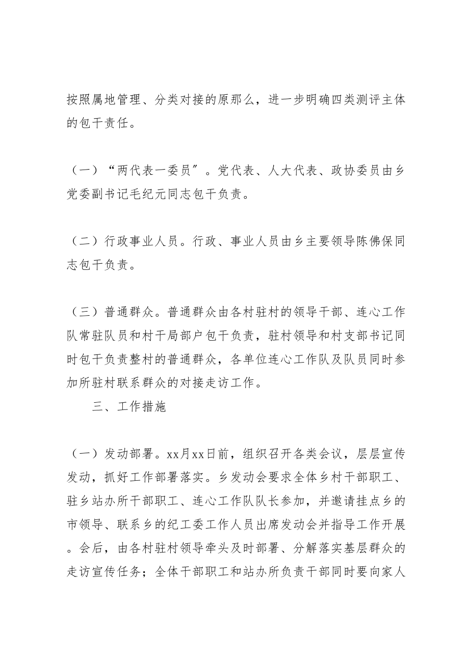 2023年做好下半年党风廉政建设社会评价工作实施方案新编.doc_第2页