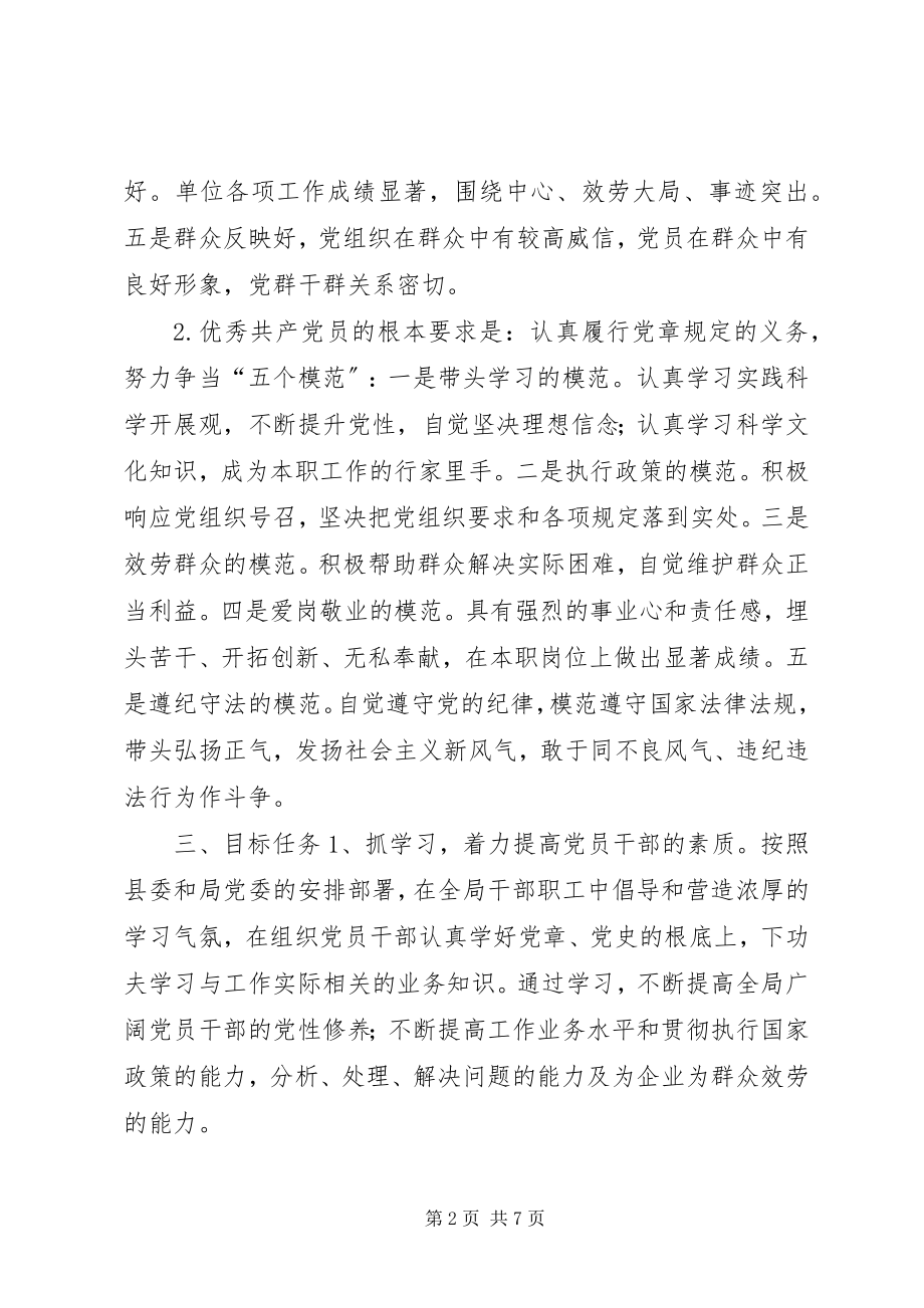 2023年县商务局党委创先争优活动实施方案.docx_第2页