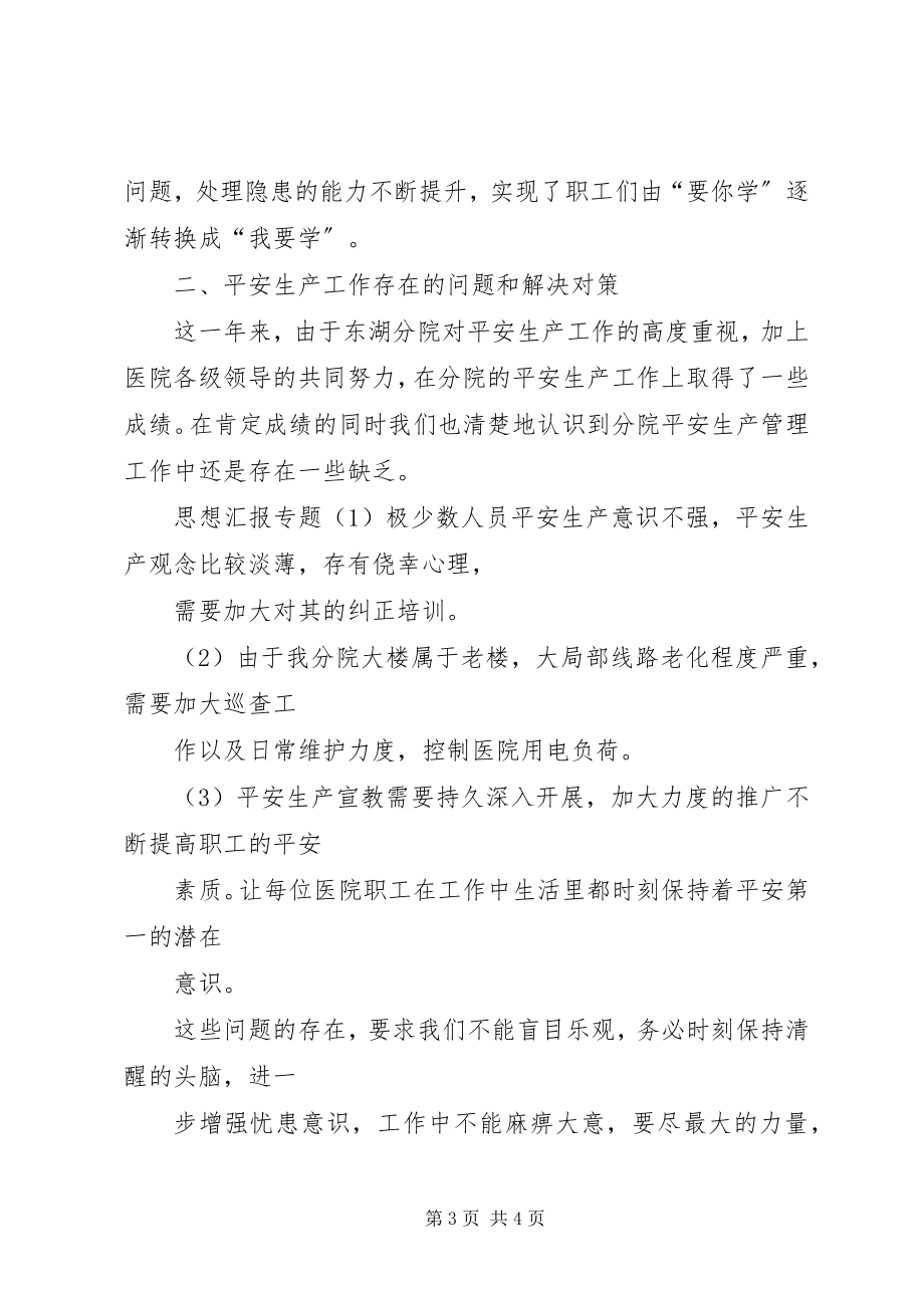 2023年安全生产月总结东湖分院安全生产工作总结新编.docx_第3页