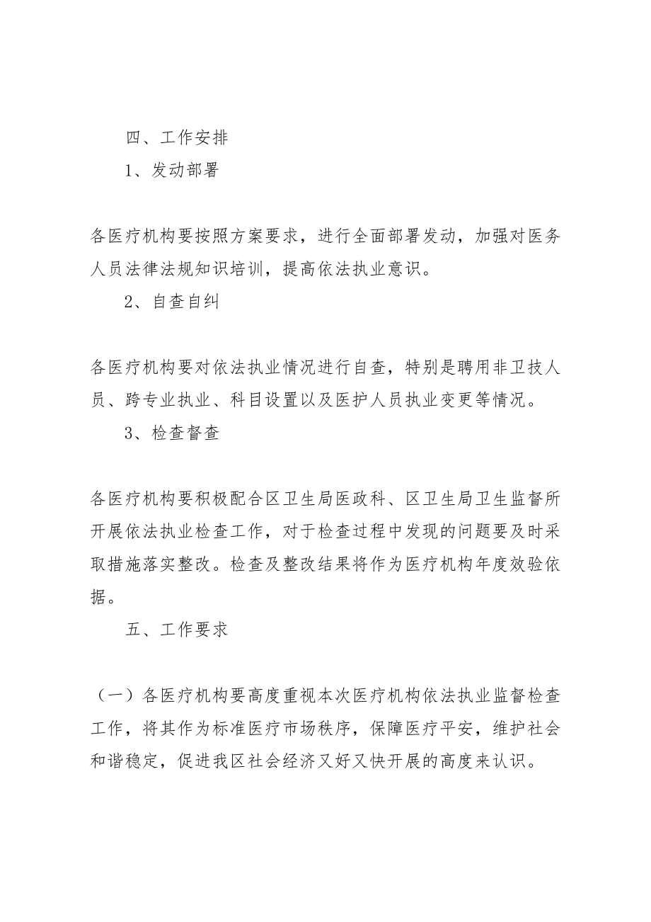 2023年医疗单位监督检查指导方案.doc_第2页