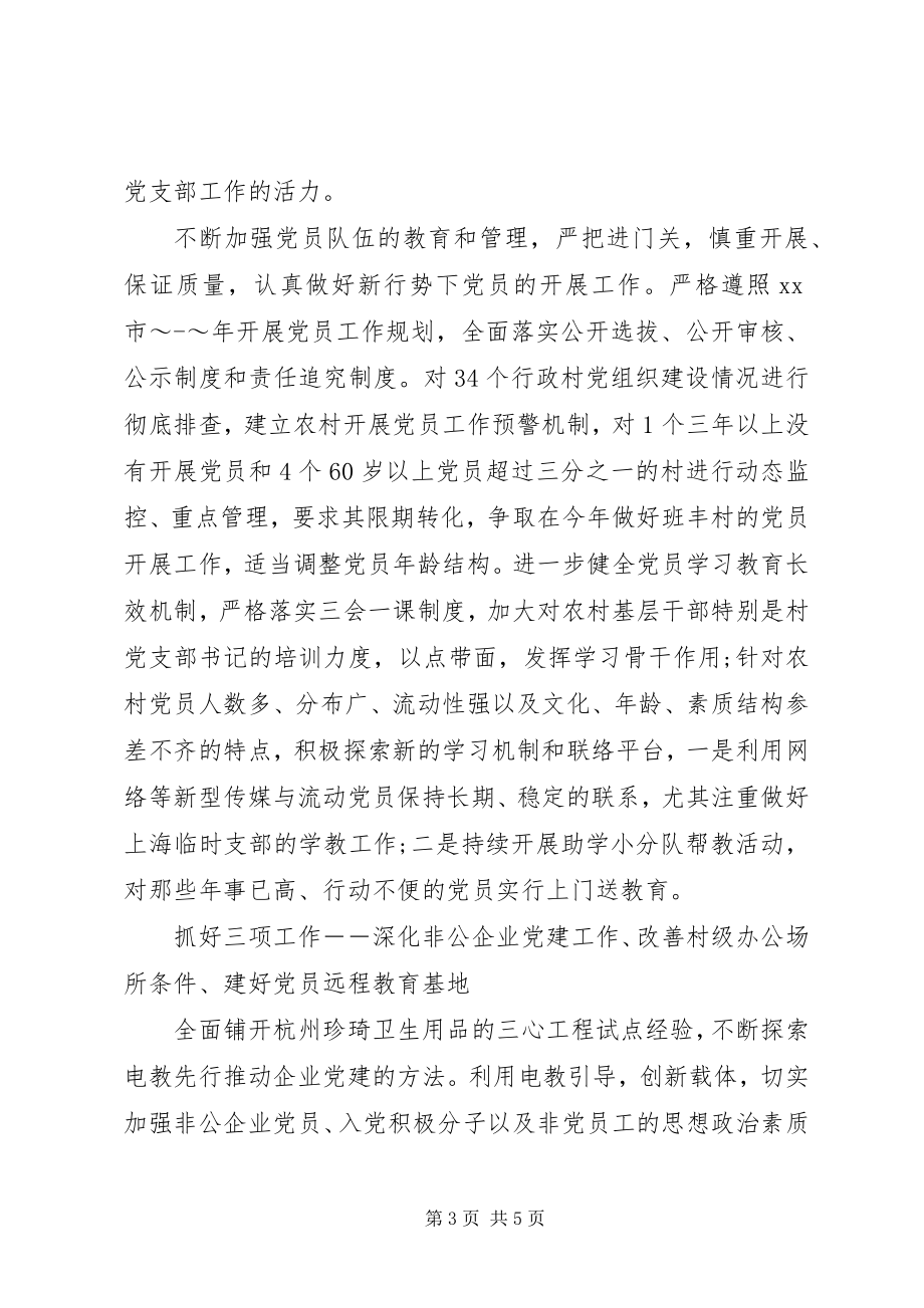 2023年乡镇组织工作年度计划.docx_第3页