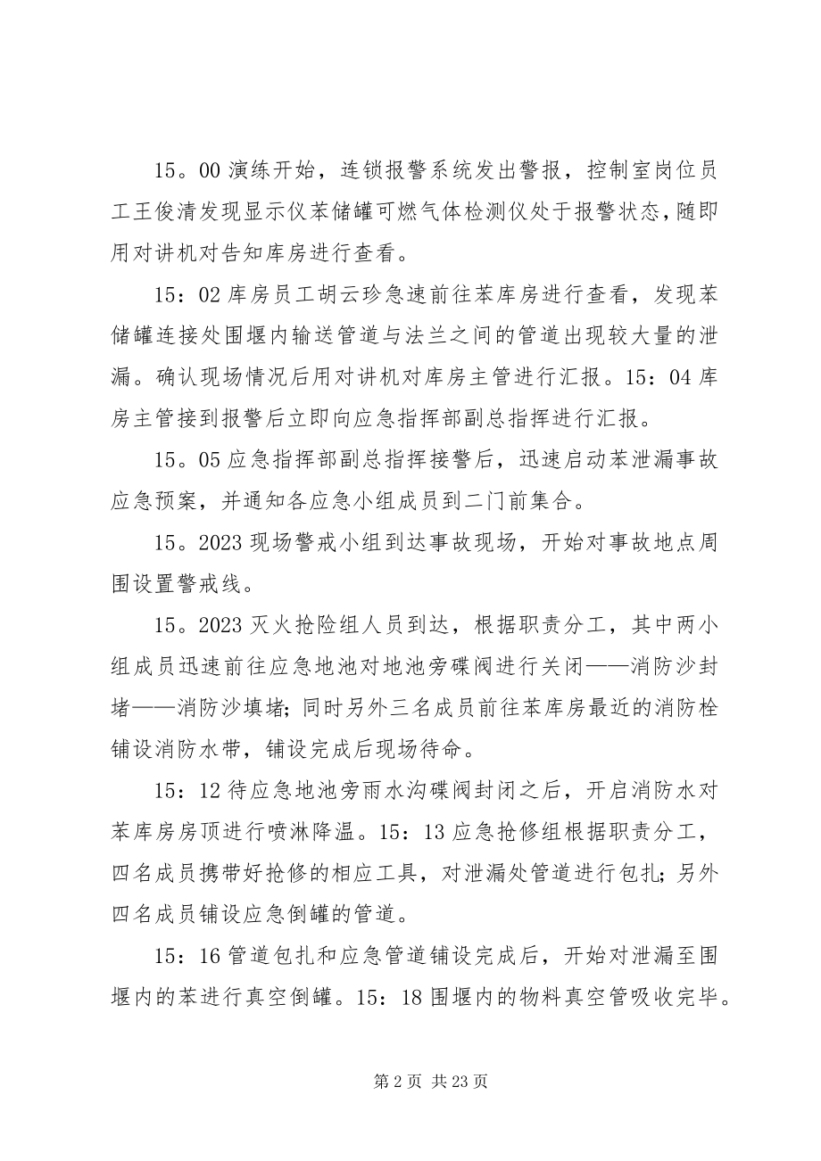 2023年公司消防灭火实战演习总结5篇.docx_第2页