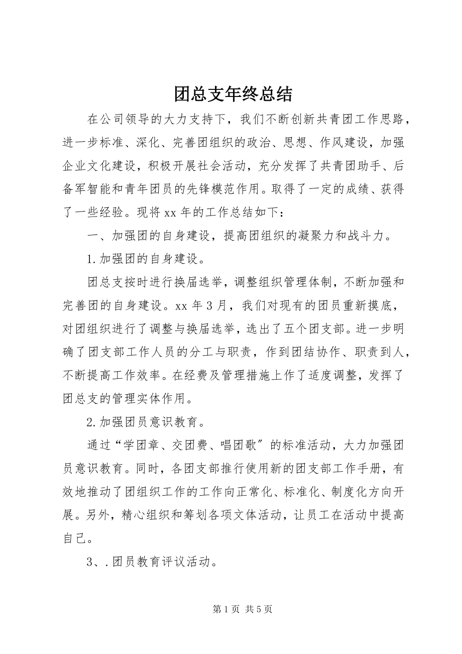 2023年团总支年终总结.docx_第1页