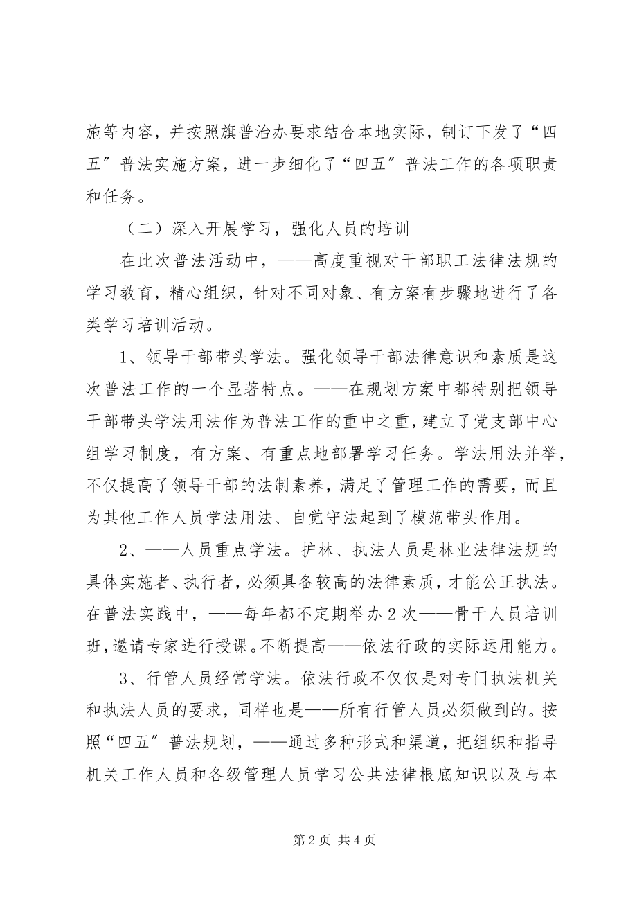 2023年四五普法综合治理工作总结.docx_第2页