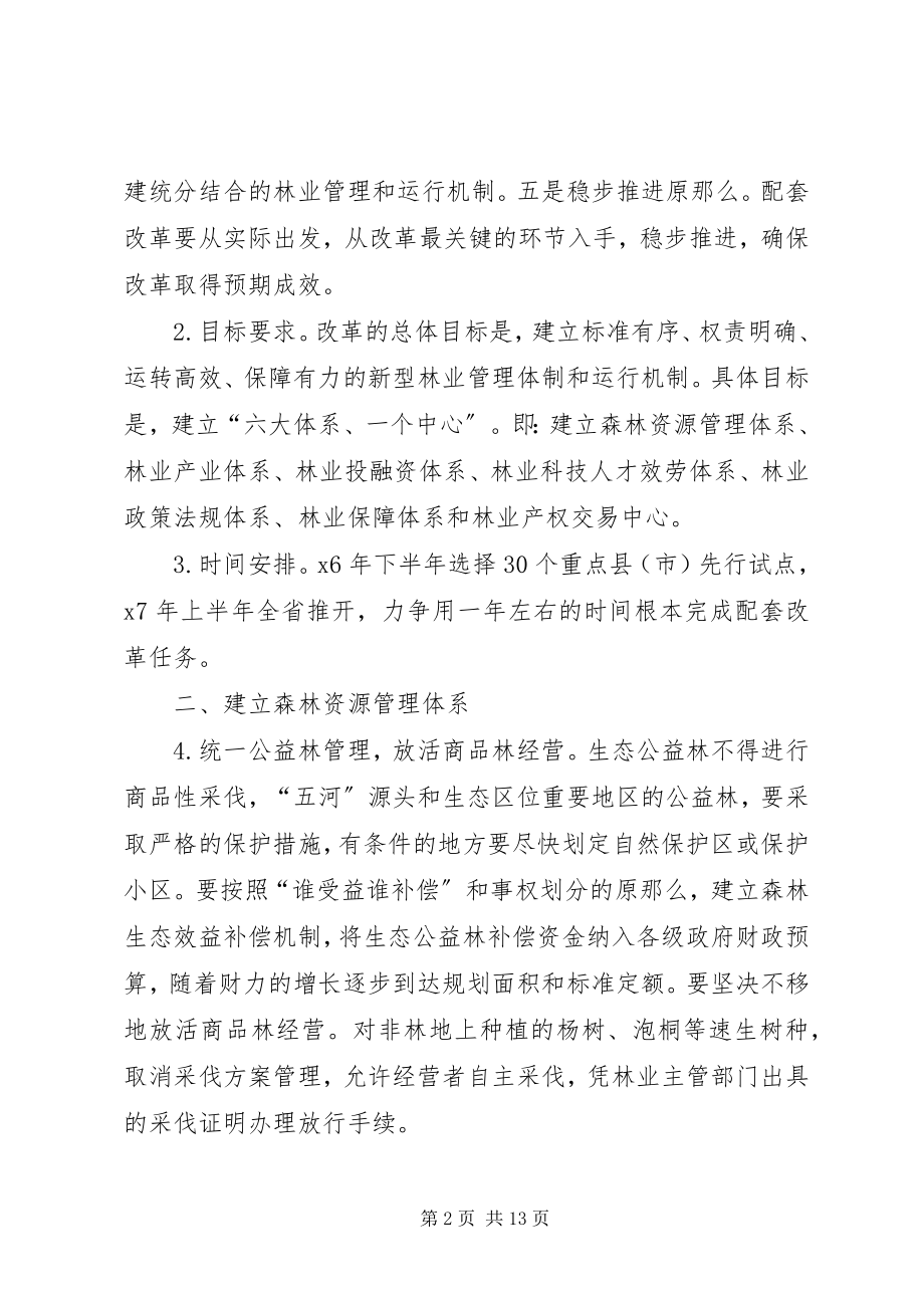 2023年林业产权制度配套改革意见.docx_第2页