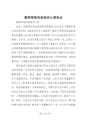 2023年教师资格岗前培训心得体会.docx