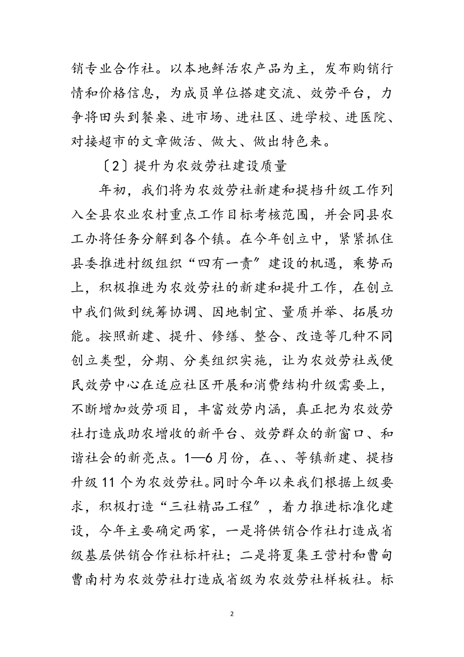 2023年供销合作总社上年工作总结及下年工作计划范文.doc_第2页