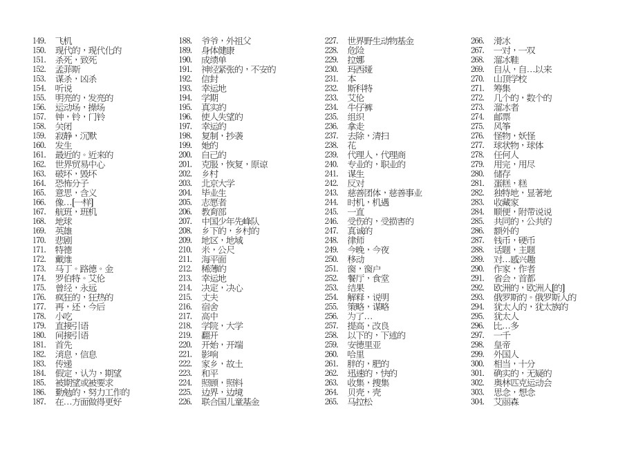 2023年新目标八年级下单词词组练习卷汉译英卷2.docx_第2页