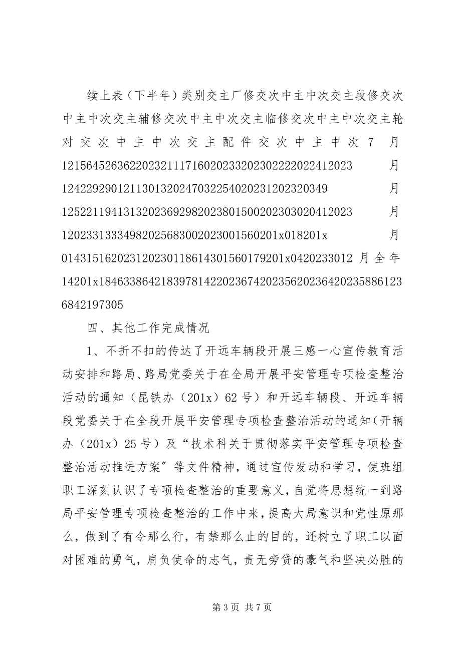 2023年铁路车辆质量检查组年度工作总结.docx_第3页