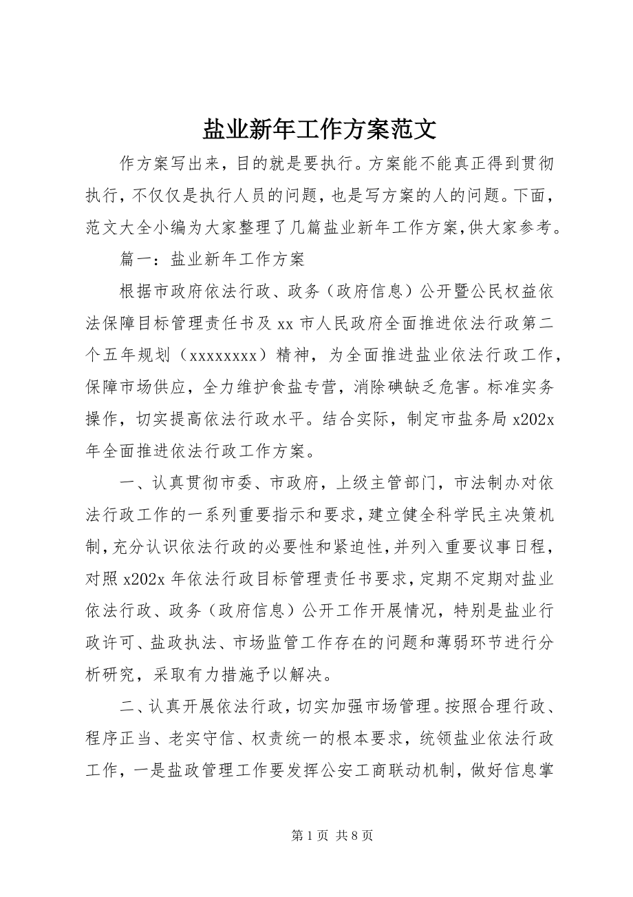 2023年盐业新年工作计划.docx_第1页