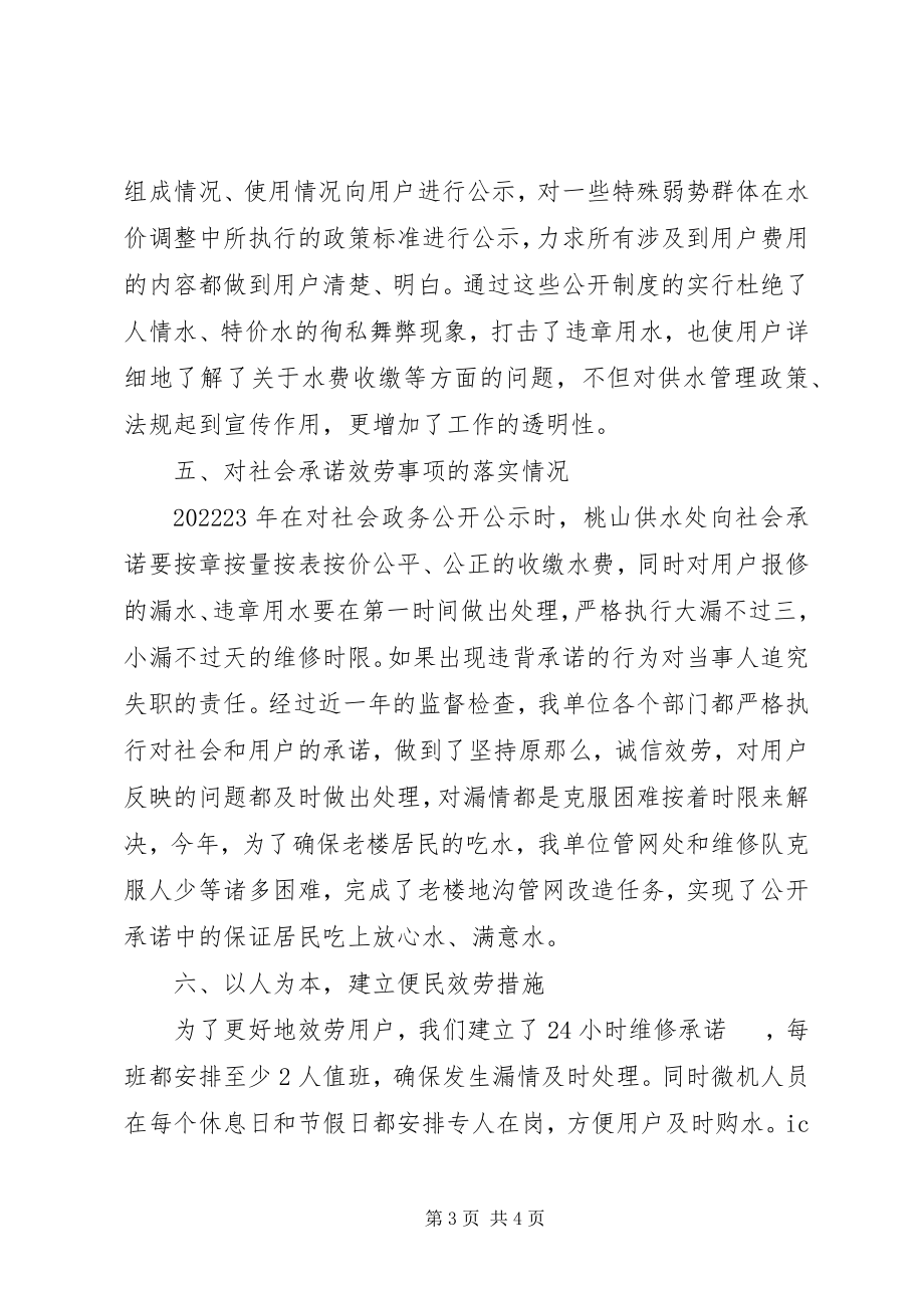 2023年政务公开自检自查情况汇报.docx_第3页