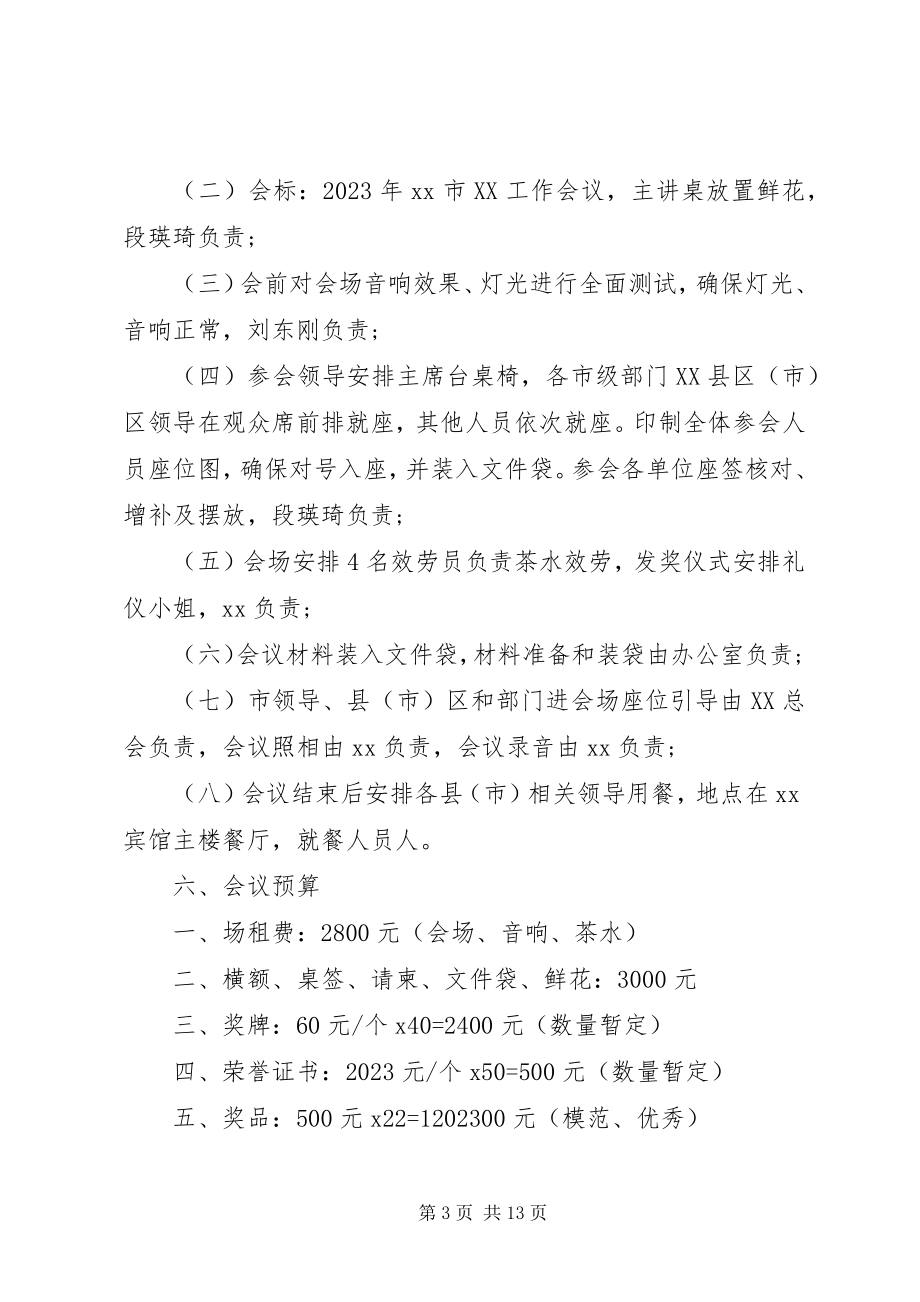 2023年会议筹备方案6篇.docx_第3页