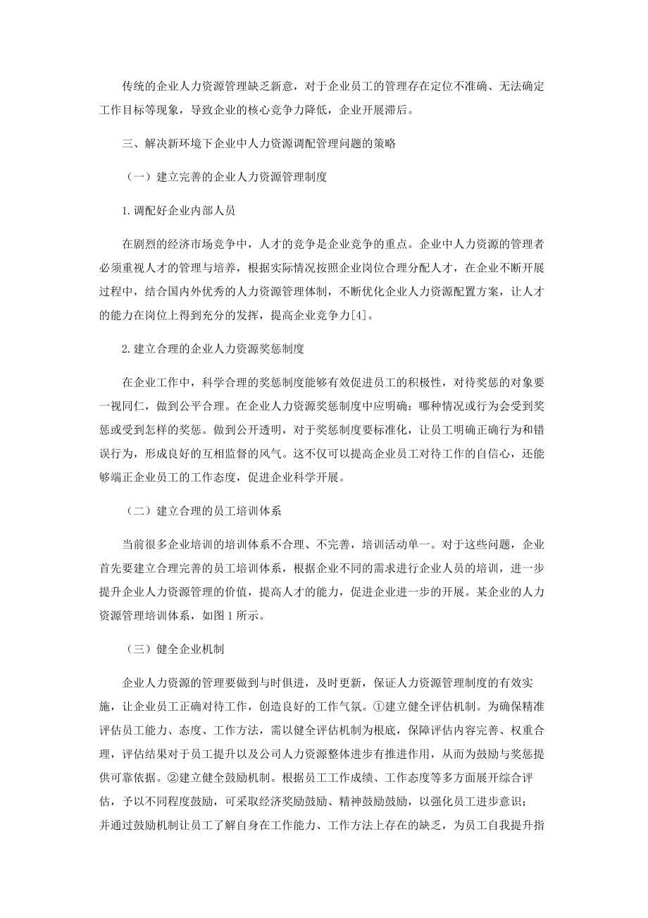 2023年新环境下企业人力资源管理调配问题及策略.docx_第3页