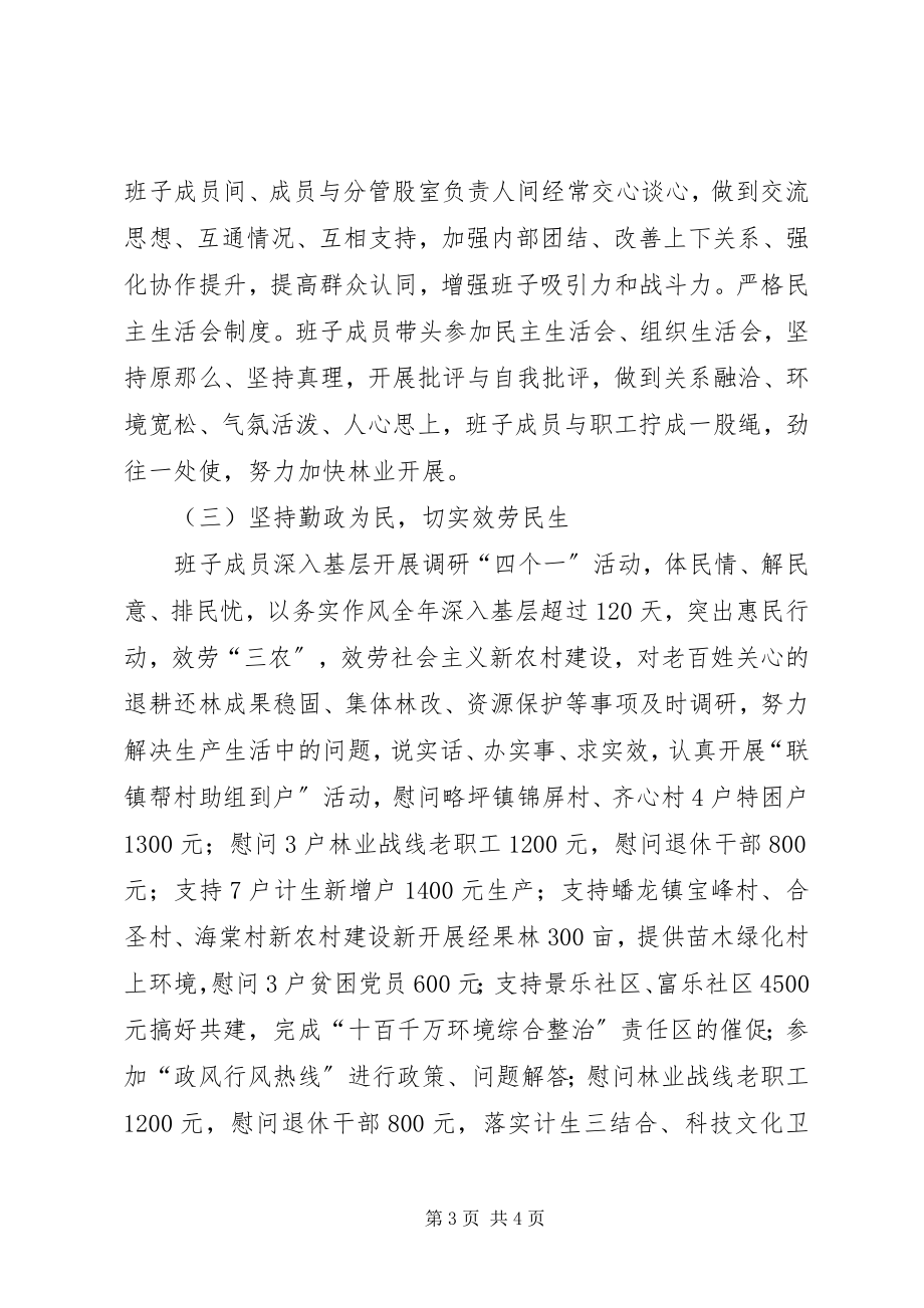 2023年林业局干部队伍和党组织建设工作总结.docx_第3页