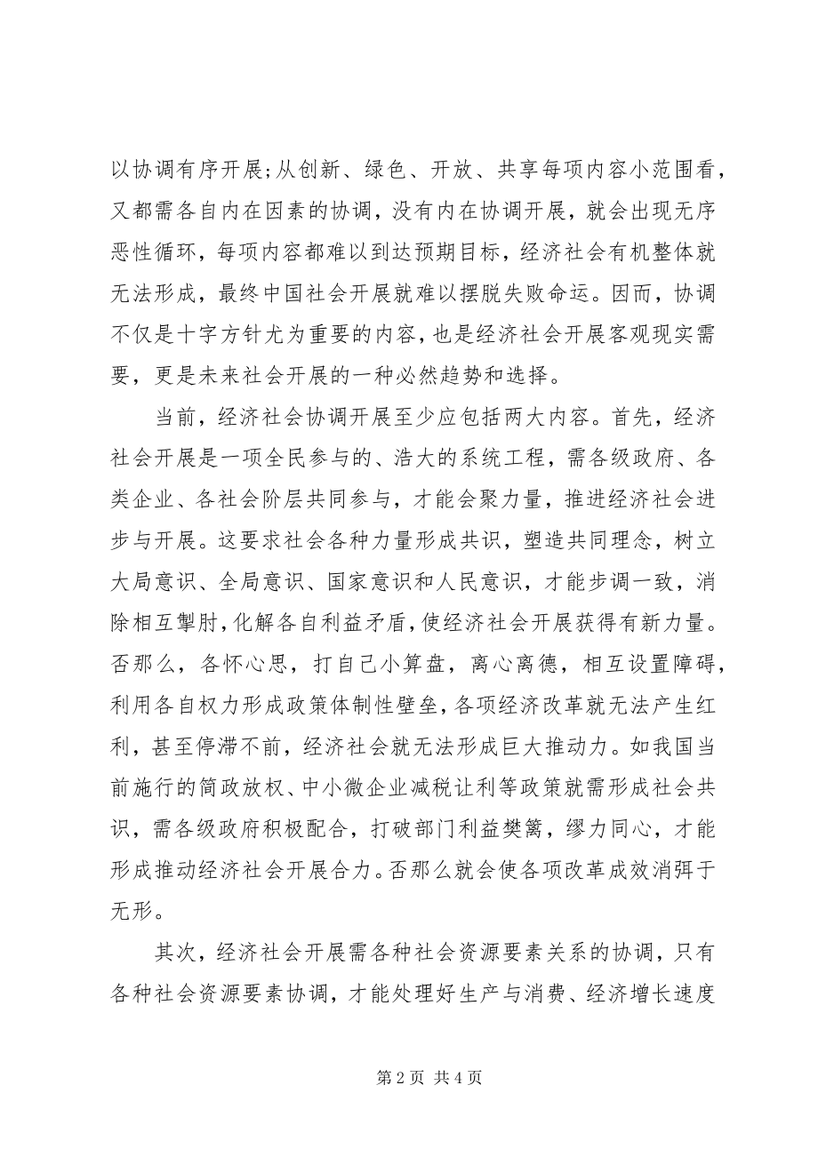 2023年十八届五中全会精神心得体会协调.docx_第2页