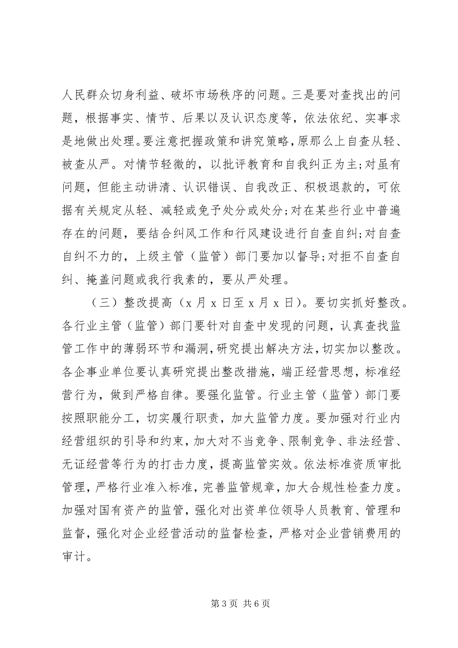 2023年治理领导干部插手商业活动专项工作的实施意见.docx_第3页