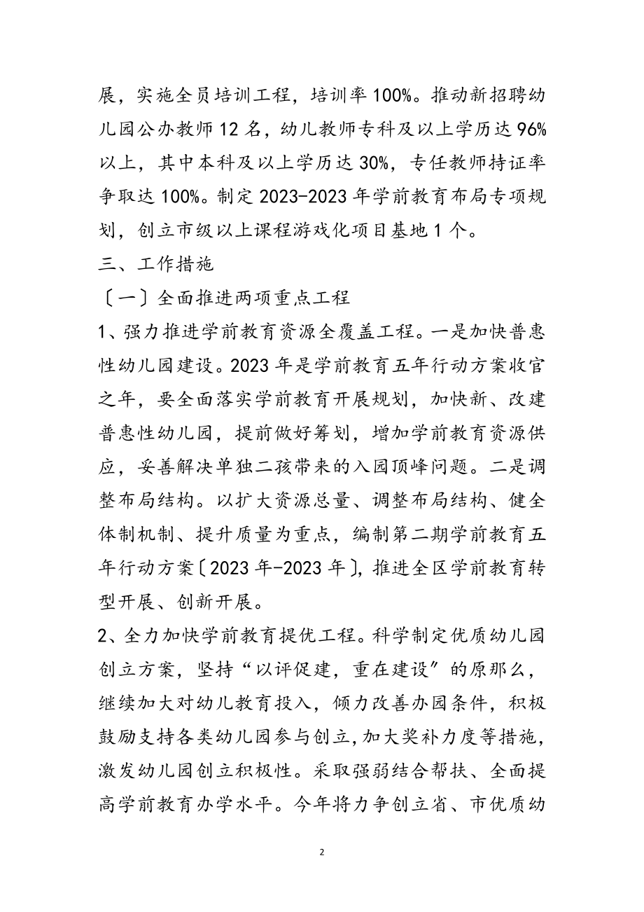 2023年年区学前教育工作意见范文.doc_第2页