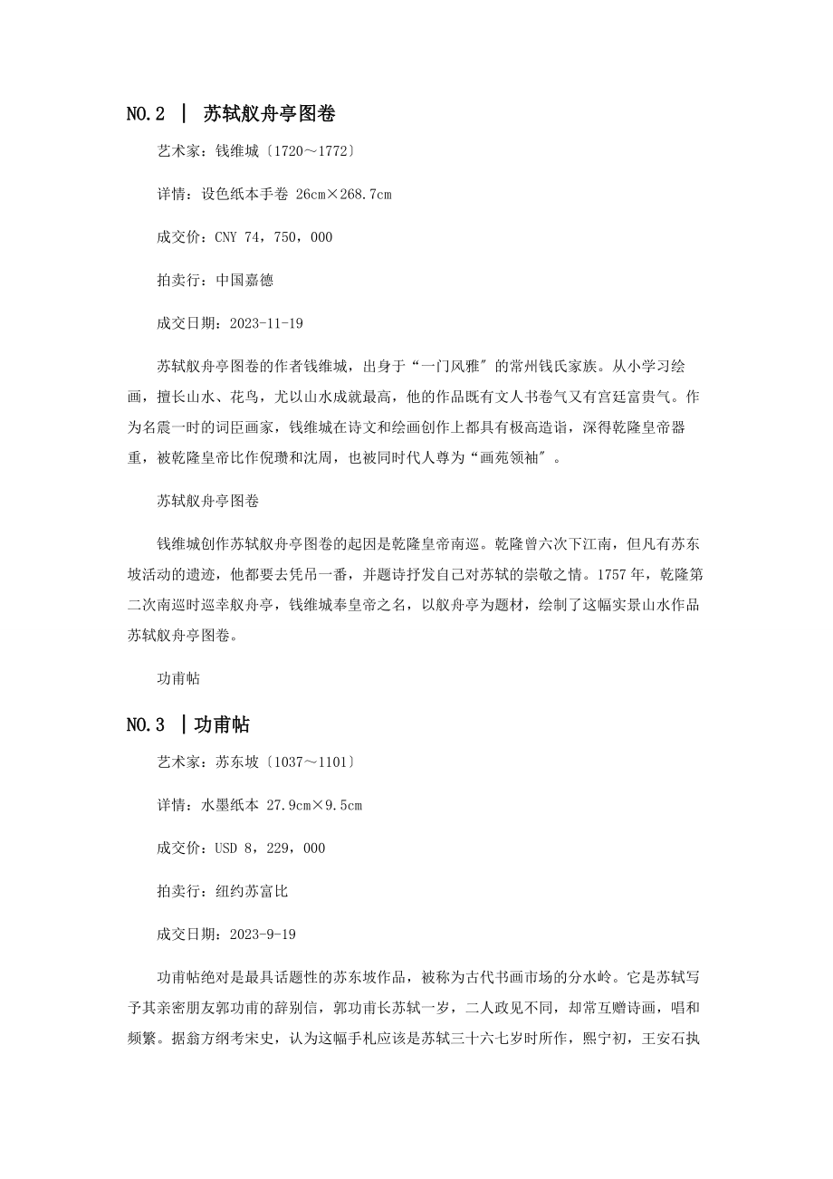 2023年那些被苏东坡成就的拍品.docx_第2页